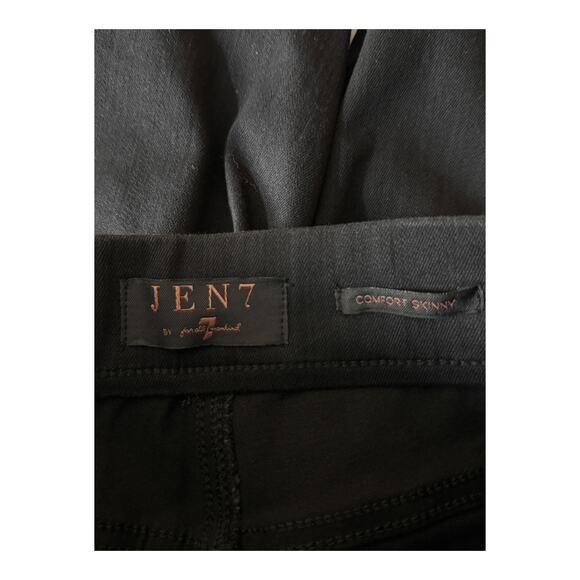 Jen7 Jeans Pull-on Skinny Classic Black size 0 - Picture 3 of 6